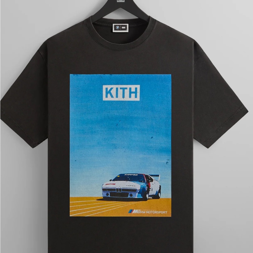 KITH for bmw m 
2024 drop T-shirt vintage